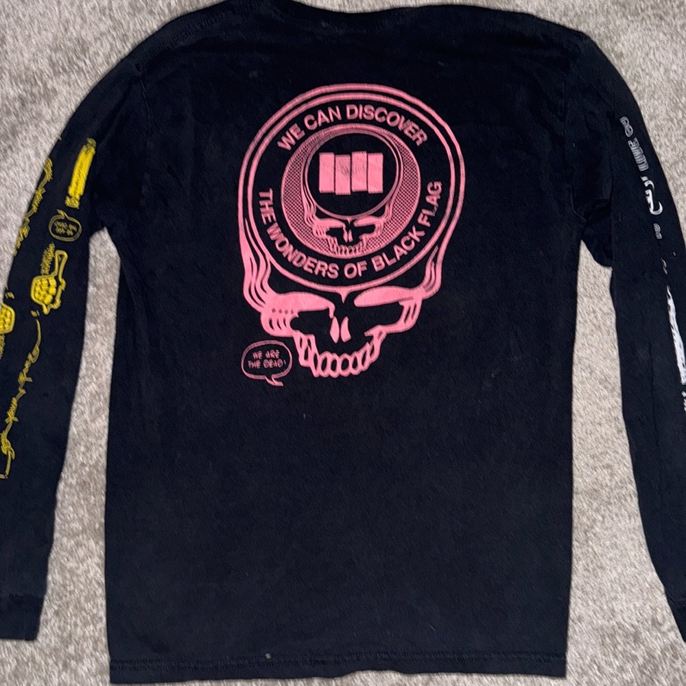 WOBF Grateful Dead & Black Flag “ we can discover the wonders of black flag” OG